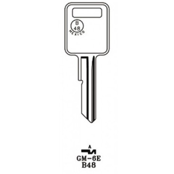 1971-1986 JIMA GM KEY BLANK...