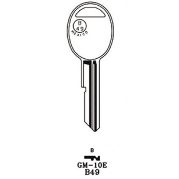 1970-2002 JMA GM KEY BLANK...