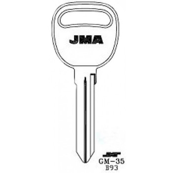 1997-2005 JMA KEY BLANK...