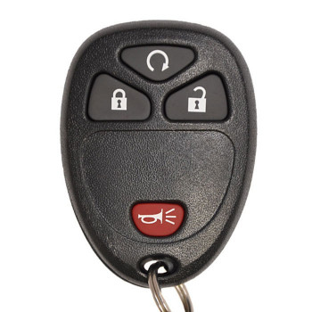 2006-2011 GM KEYLESS ENTRY REMOTE KEY SHELL WITH RUBBER PAD 4B