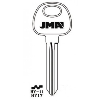 2006-2010 JMA HYUNDAI KEY BLANK *HY17*