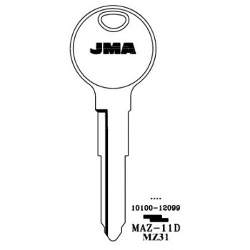 1997-2003 JMA MAZDA KEY BLANK *MZ31*