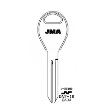  1982-2004 JMA Infiniti / Nissan / Subaru KEY BLANK 8 CUT *DA25*