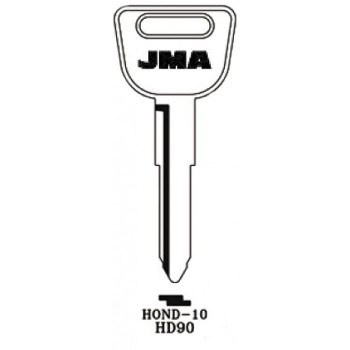 1992-2002 JMA Honda/Acura Double Sided 8 Cut Key Blank *HD103*