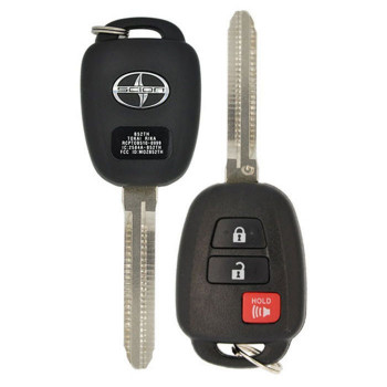 2013-2015 SCION IQ  REMOTE HEAD KEY 3B *NON TRANSPONDER KEY * 