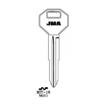 1989 -2000 JMA MITSUBISHI KEY BLANK  METAL   * MIT1 *