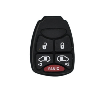 2004 - 2007 CHRYSLER DODGE RUBBER PAD (5 BUTTONS)
