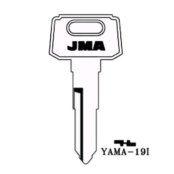 1980-2007 JMA YAMAHA MOTORCYCLE KEY   *YH48*(YAMA-19I)