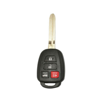 2014-2017 TOYOTA   REMOTE HEAD KEY  SHELL - H LETTER ON BLADE 