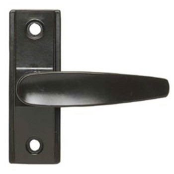 PLS STOREFRONT DEADLATCH LEVER HANDLE WITH CAM PLUG NON-HANDED DURANODIC (4AGHDLL-DU)