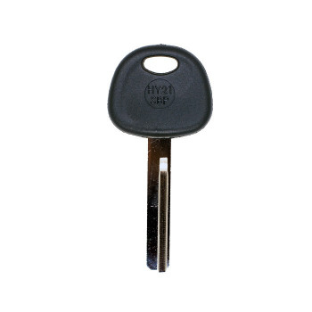 HYUNDAI KIA HIGH SECURITY METAL KEY - PLASTIC HEAD (HY18R) (HY21SBP)