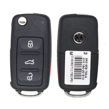 2010 - 2016 VOLKSWAGEN REMOTE FLIP KEY