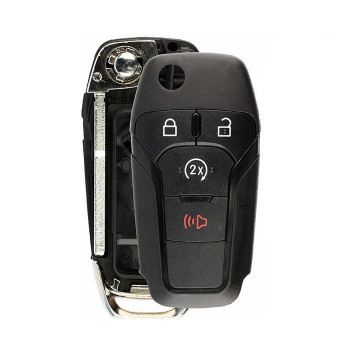 2015 -2019  FORD REMOTE FLIP KEY  SHELL With Starter  - 4B 