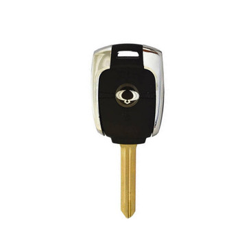 SSANGYONG   REXTON  REMOTE HEAD KEY SHELL CHROME - 2 BUTTON 