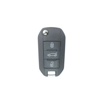 PEUGEOT  508  REMOTE FLIP SHELL  3 BUTTON 